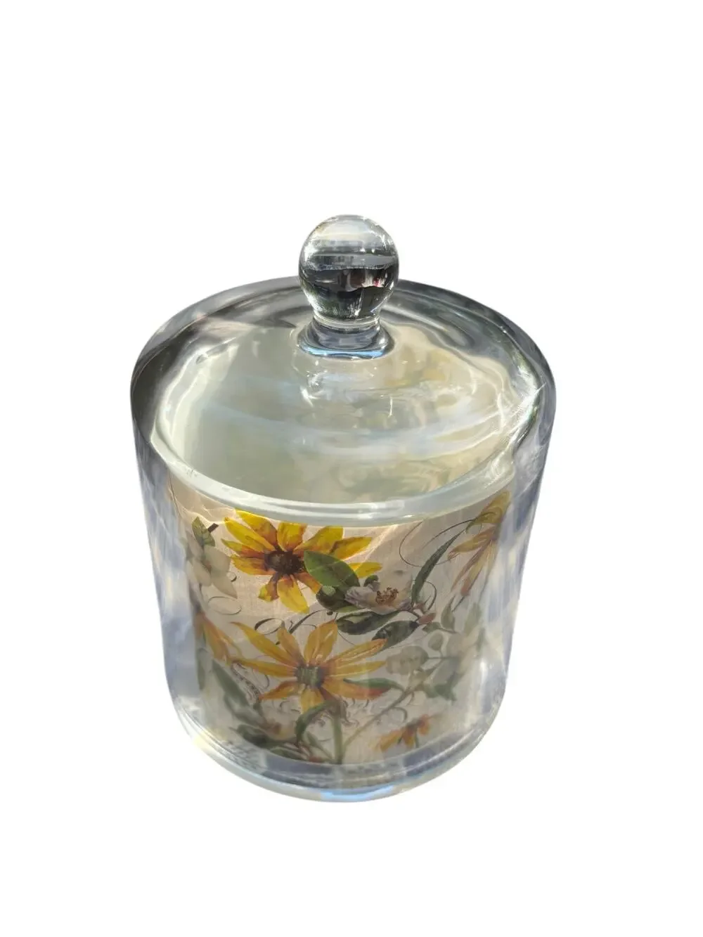 Stonewall Kitchen Butter Bell Jar Michel Designs Floral Country Farmhouse